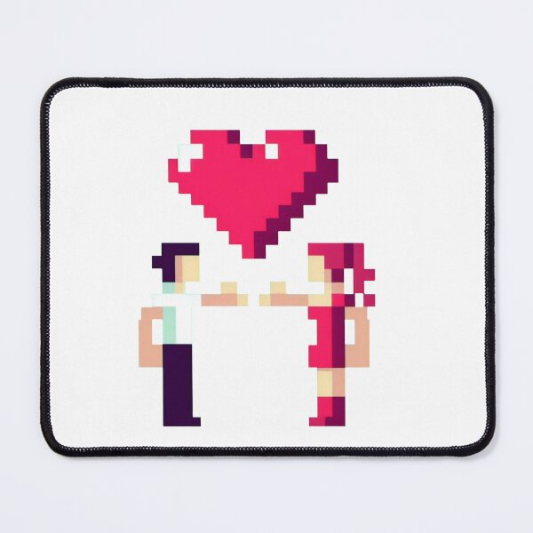 Item preview, Pixelated Couple designed and sold by SneakkiArt.