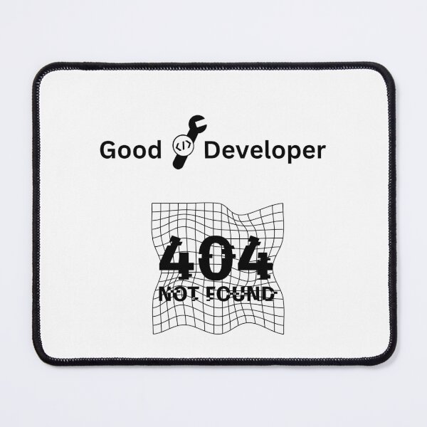 Item preview, Good Developer 404 Not Found White designed and sold by Totalove.