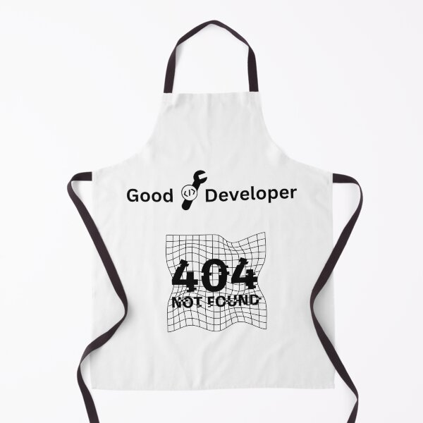 Item preview, Good Developer 404 Not Found White designed and sold by Totalove.