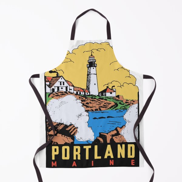 Item preview, Vintage Style Portland Maine designed and sold by Decal Mania.