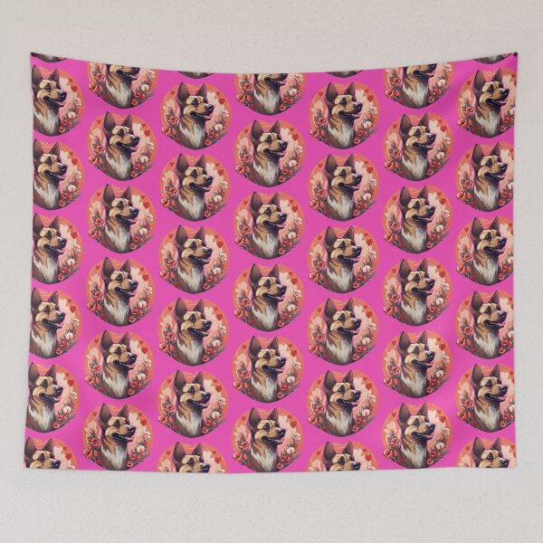 Item preview, Valentine Space Dog Stickers Galactic Wonders Vibrant Space and Planet Sticker Collection Charlie designed and sold by UncleFizziwigs.