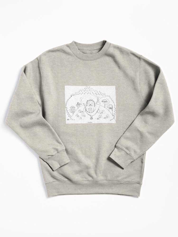 Thumbnail 2 of 7, Pullover Sweatshirt, Truth designed and sold by bromfieldpen.
