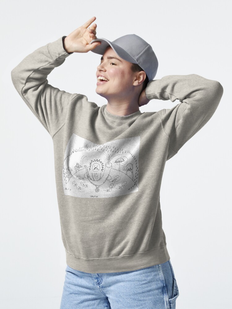 Thumbnail 5 of 7, Pullover Sweatshirt, Truth designed and sold by bromfieldpen.
