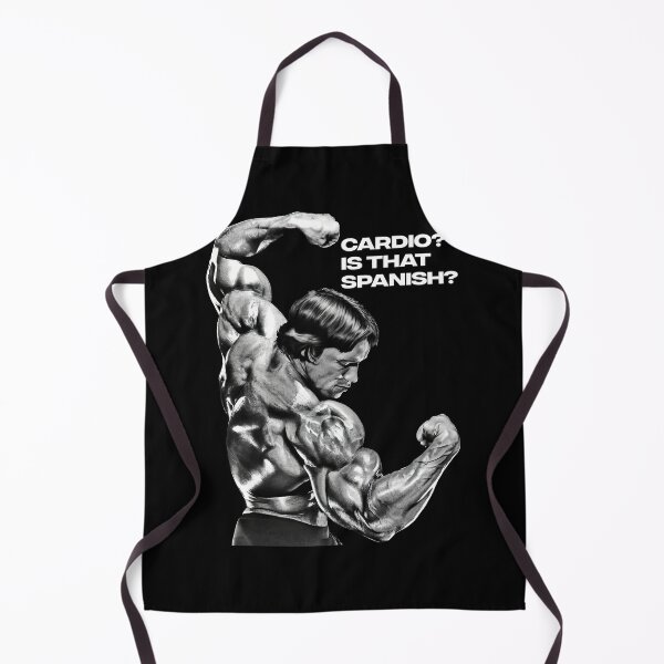 Item preview, Cardio? is that Spanish? Arnold Schwarzenegger Fan art designed and sold by HuzaifaNaveedh.