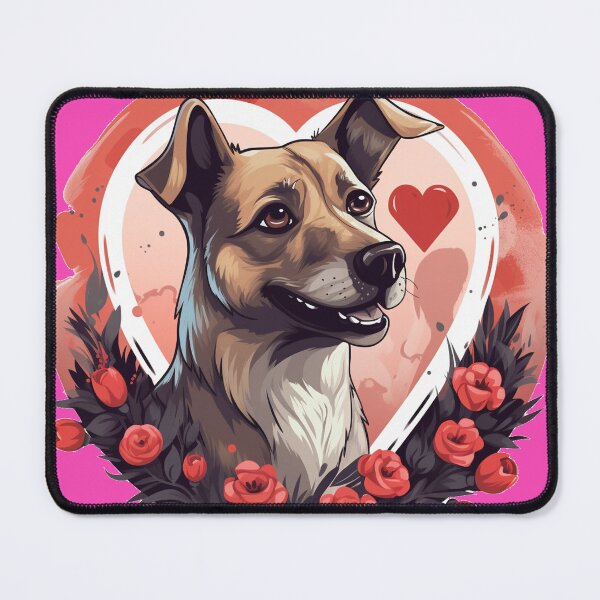 Item preview, Valentine Space Dog Stickers Galactic Wonders Vibrant Space and Planet Sticker Collection Harper designed and sold by UncleFizziwigs.