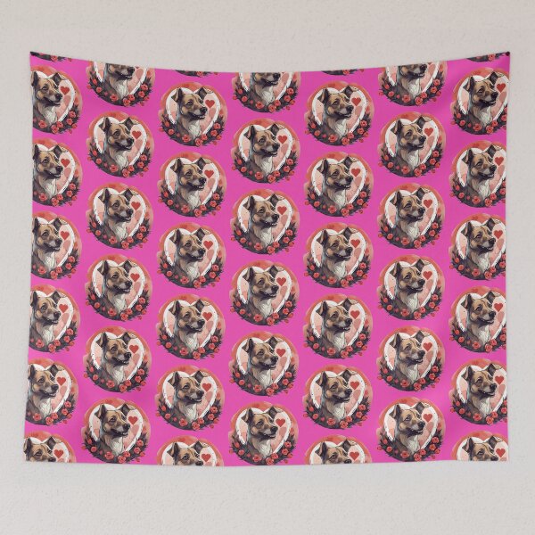 Item preview, Valentine Space Dog Stickers Galactic Wonders Vibrant Space and Planet Sticker Collection Harper designed and sold by UncleFizziwigs.