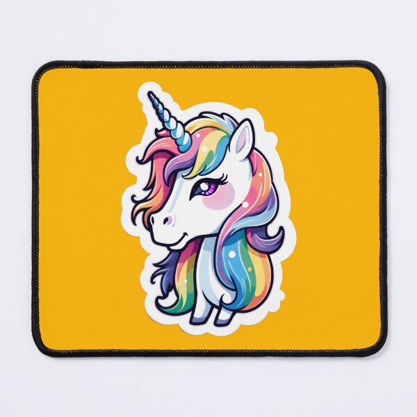 Item preview, Rainbow mane magic: enchanting unicorn for fantasy world lovers designed and sold by digistampdesign.