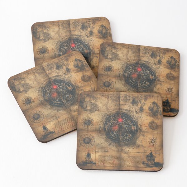 Item preview, Necromantic Wayfinder Grimoire: Enchanted Undead Compass Spells designed and sold by raistlin81.