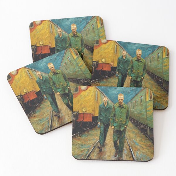 Item preview, "Trainspotting: A Captivating Journey through Addiction" designed and sold by Artisticanvas.