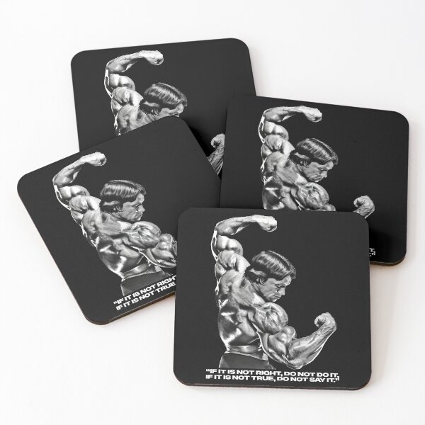 Item preview, Stoic Quote “If it is not right, do not do it, if it is not true, do not say it.” Arnold Schwarzenegger Fan art designed and sold by HuzaifaNaveedh.