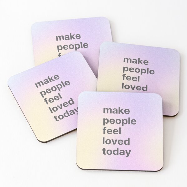 Item preview, make people feel loved today designed and sold by martii528.
