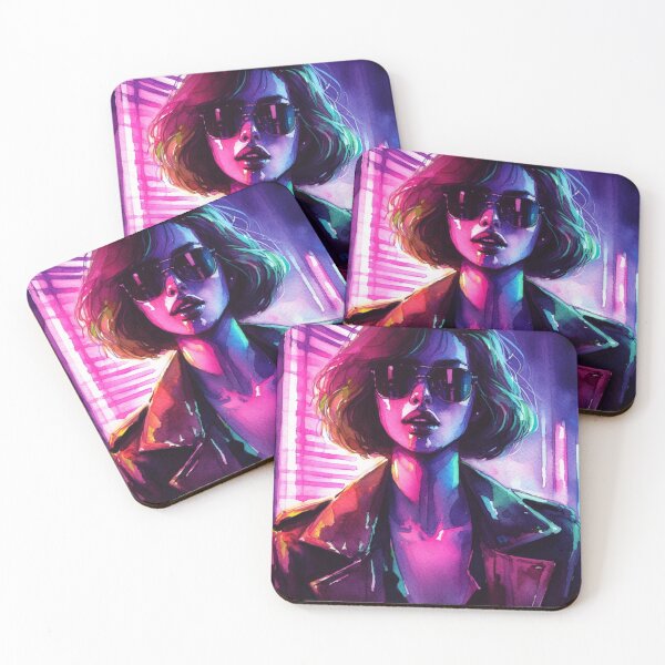Item preview, Neo Noir Vintage Girl [Watercolor] designed and sold by RESToRAPTOR.