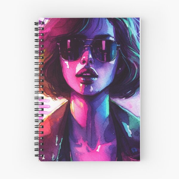 Item preview, Neo Noir Vintage Girl [Watercolor] designed and sold by RESToRAPTOR.