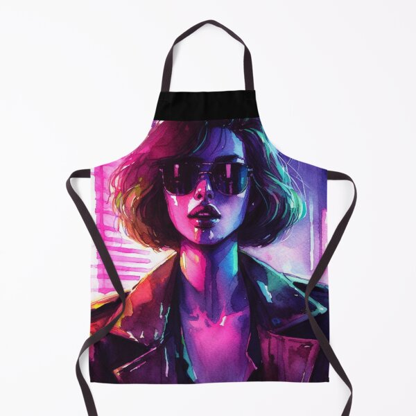 Item preview, Neo Noir Vintage Girl [Watercolor] designed and sold by RESToRAPTOR.