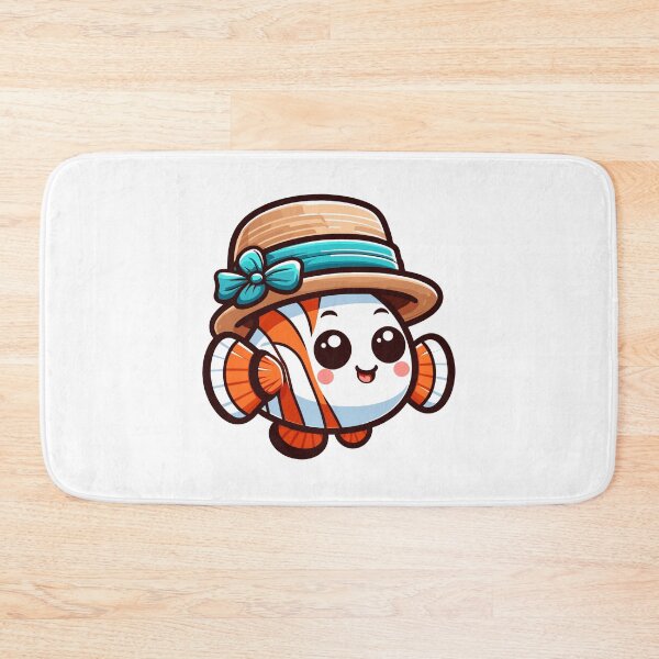 Item preview, Clownfish with Hat designed and sold by ArtfulWeave.