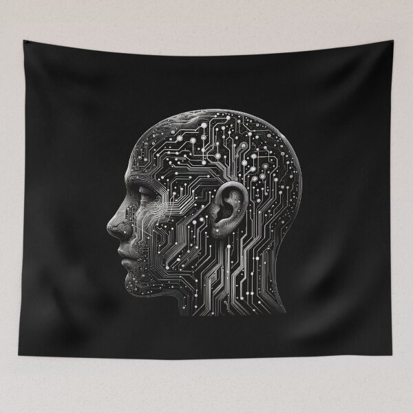 Item preview, Circuit Mind: The Digital Intellect designed and sold by artwaves.