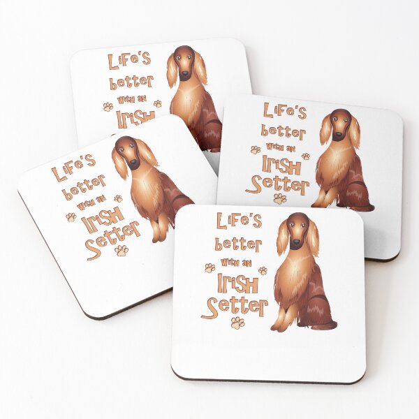 Item preview, Life's Better With An Irish Setter! Especially for Irish Setter Dog Lovers! designed and sold by rs-designs.