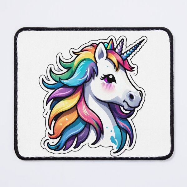 Item preview, Magical rainbow unicorn – a colorful friend for young and old designed and sold by digistampdesign.