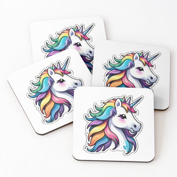 Item preview, Magical rainbow unicorn – a colorful friend for young and old designed and sold by digistampdesign.