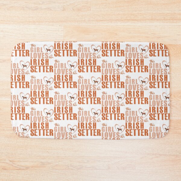 Item preview, This Girl Loves Her Irish Setter! Especially for Irish Setter Dog Lovers! designed and sold by rs-designs.