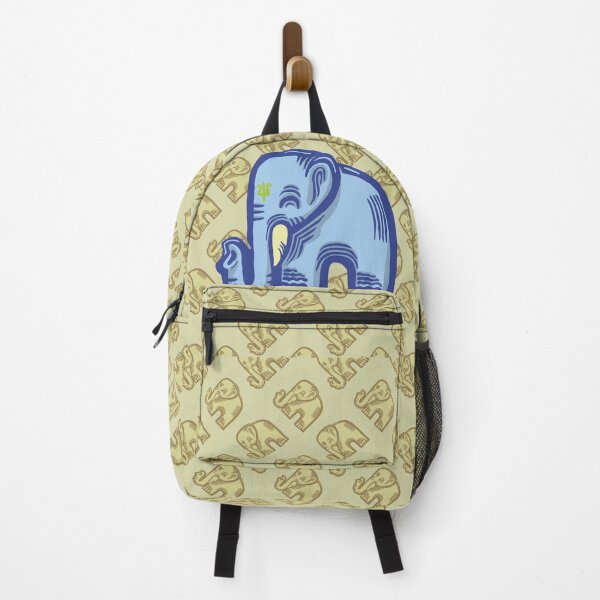 Item preview, Cute little elephant pattern with big blue elephant designed and sold by hermesalvarado.