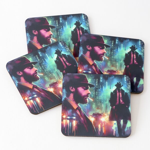 Item preview, Neo Noir Vintage Men [Watercolor] designed and sold by RESToRAPTOR.