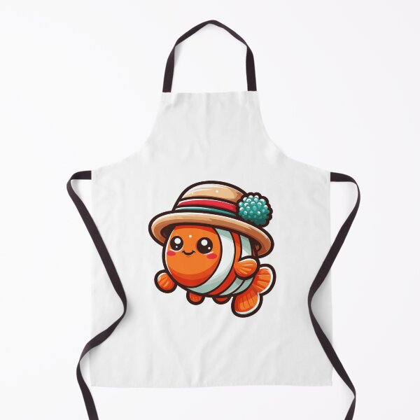 Item preview, Cool Clownfish in Hat designed and sold by ArtfulWeave.