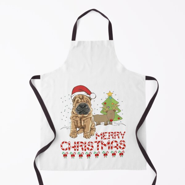 Item preview, ¡Feliz Navidad Shar-Pei! ¡Especialmente para los amantes de los perros Shar-Pei! designed and sold by rs-designs.