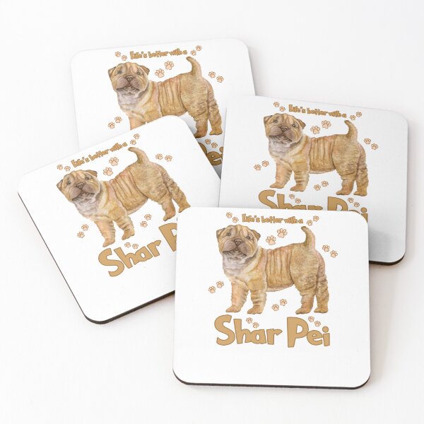 Item preview, ¡La vida es mejor con un Shar-Pei! ¡Especialmente para los amantes de los perros Shar-Pei! designed and sold by rs-designs.