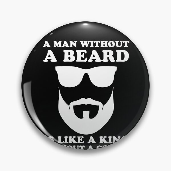Item preview, A Man Without a Beard Funny Bearded Man designed and sold by BlueBerry-Pengu.