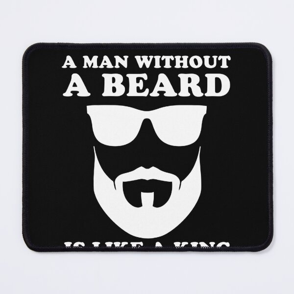 Item preview, A Man Without a Beard Funny Bearded Man designed and sold by BlueBerry-Pengu.