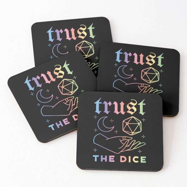 Item preview, DnD Trust the Dice Celestial designed and sold by sunburstrpg.