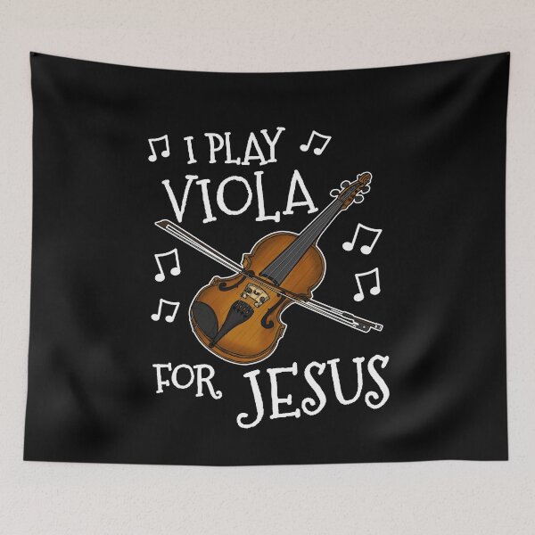 Item preview, I Play Viola For Jesus, Christian Violist Church Musician designed and sold by doodlerob.