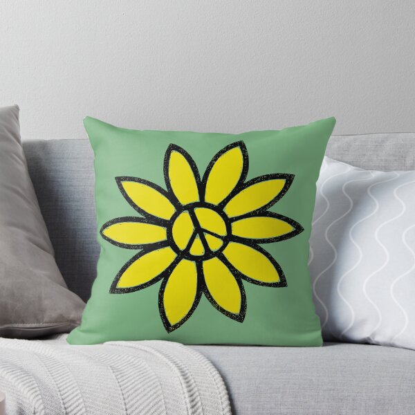 Item preview, Sunflower Peace Symbol designed and sold by Go-Postal.
