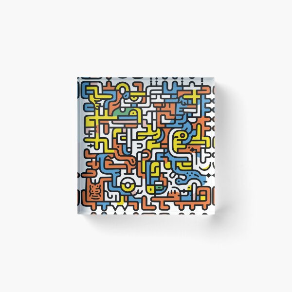 Item preview, Colorful Spectrum: An Ode to Autism Sensitivity in Pop Art designed and sold by octoartopus.