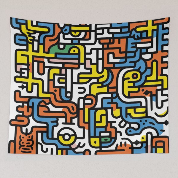 Item preview, Colorful Spectrum: An Ode to Autism Sensitivity in Pop Art designed and sold by octoartopus.