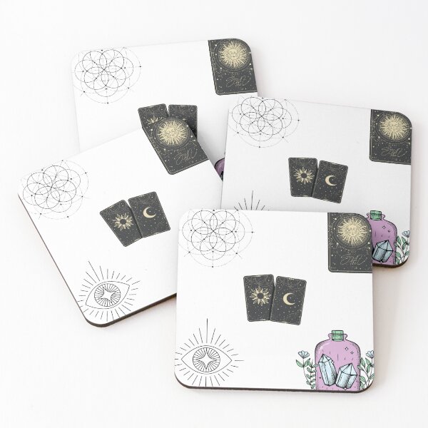 Item preview, witch stickers and esotericism designed and sold by Yellowpeace11.