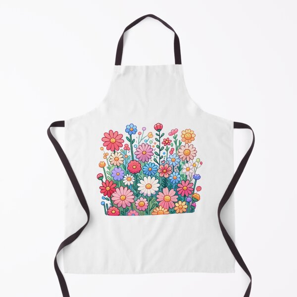 Item preview, Colorful Meadow Flowers Cluster designed and sold by UmbrellaStudio1.