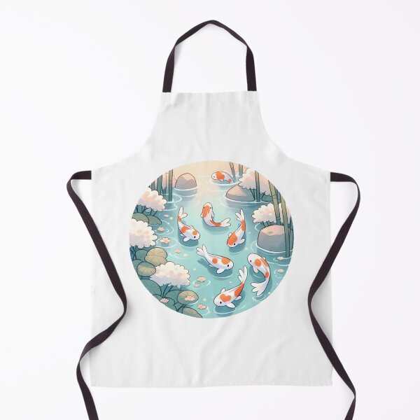 Artikelvorschau, Koi Fish Pond with Water Lilies entworfen und verkauft von UmbrellaStudio1.