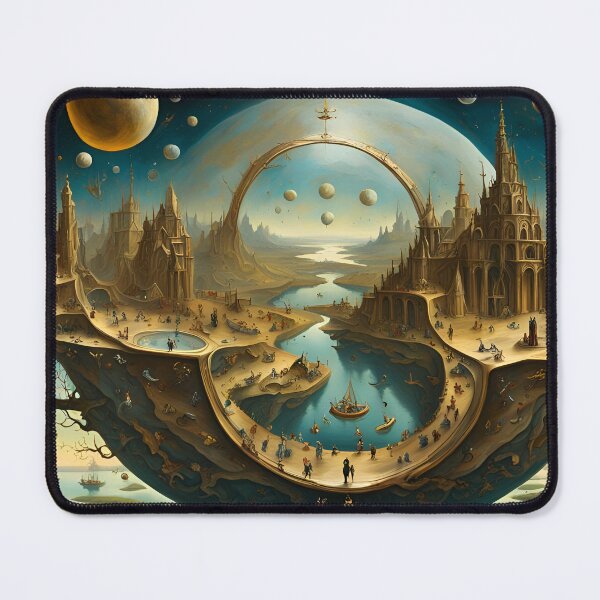 Item preview, A New Abstract Surreal World T-Shirt designed and sold by artmanikin.