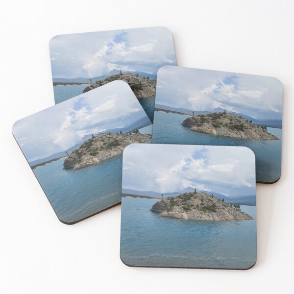 Item preview, Albertan Mountain-Lake Island designed and sold by Pachewba.