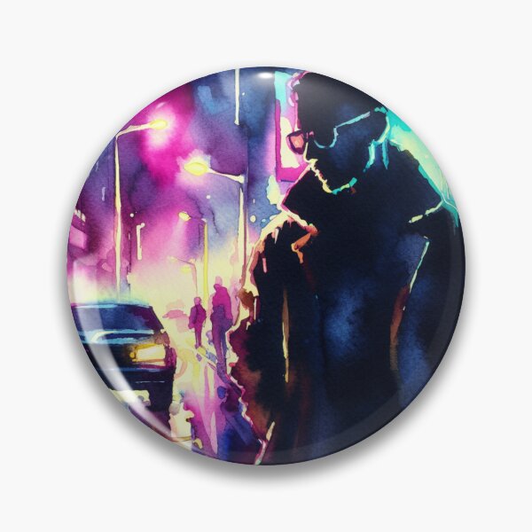 Item preview, Neo Noir Vintage style Men [Watercolor] designed and sold by RESToRAPTOR.