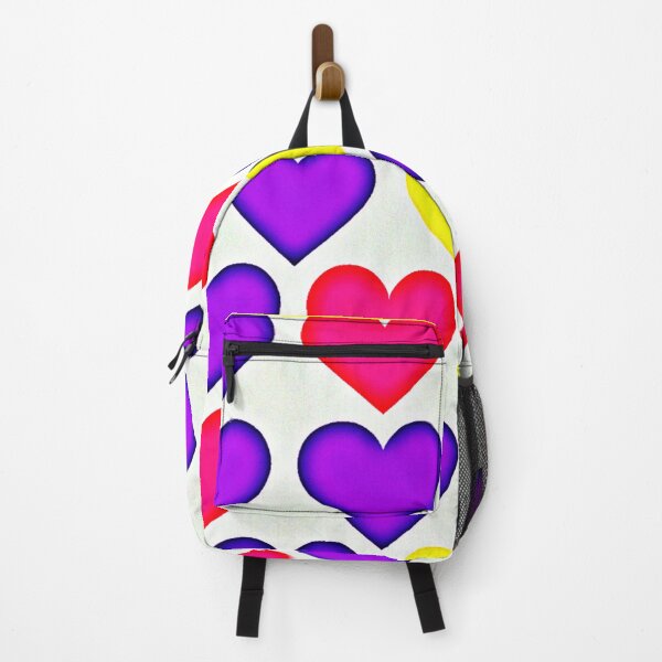 Item preview, Colorful Affection: Stylish Hearts designed and sold by Health And Fitness Posts e-Store.