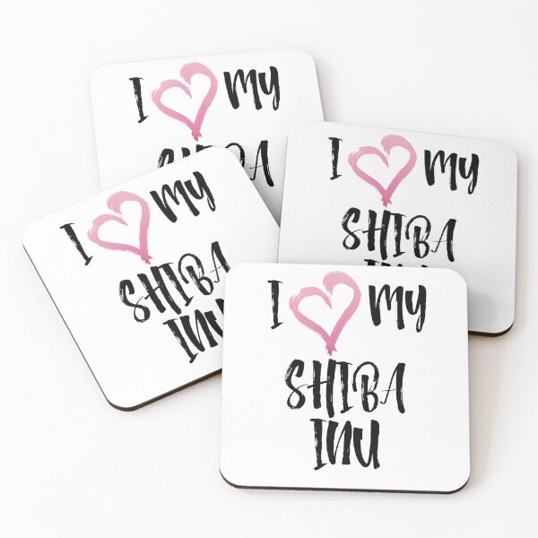 Item preview, I Heart My Shiba Inu! Especially for Shiba Inu Dog Lovers! designed and sold by rs-designs.