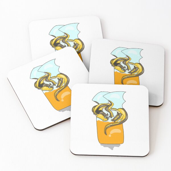 Item preview, Cricket with a glass of Orange Juice designed and sold by Lightninglily.