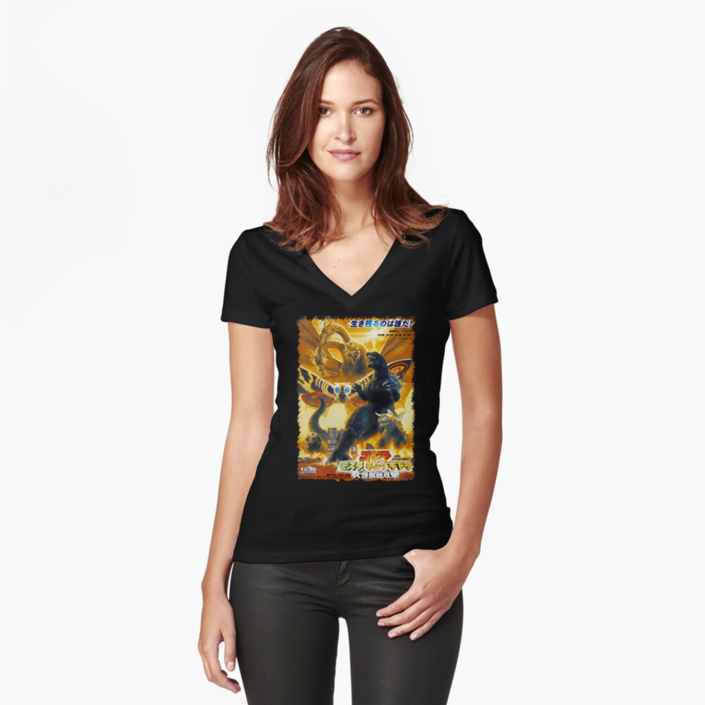 Item preview, Fitted V-Neck T-Shirt designed and sold by DesignerTroy.