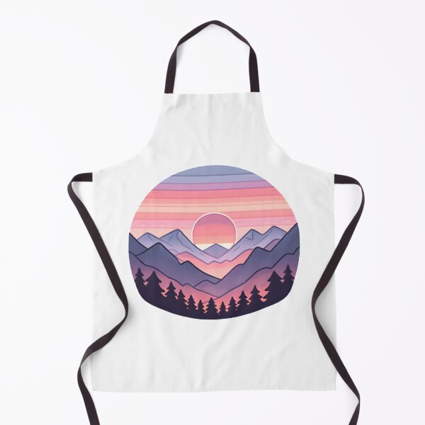 Item preview, Sunset Hues over Mountain Peaks designed and sold by UmbrellaStudio1.