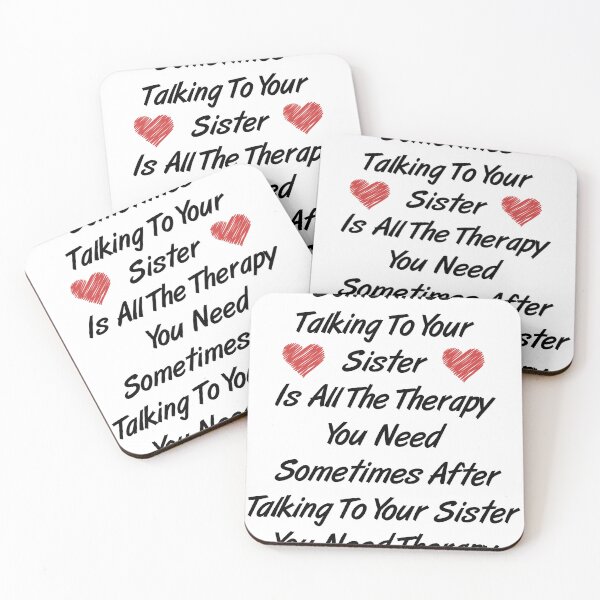Item preview, Sometimes Talking To Your Sister Is All The Therapy designed and sold by SakuraPxl.