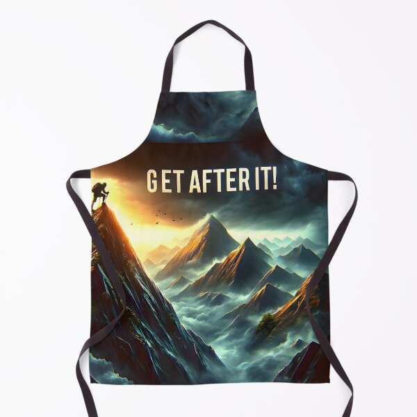 Item preview, Get After It ! Motivational Illustration designed and sold by GPrint001.