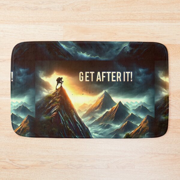Item preview, Get After It ! Motivational Illustration designed and sold by GPrint001.